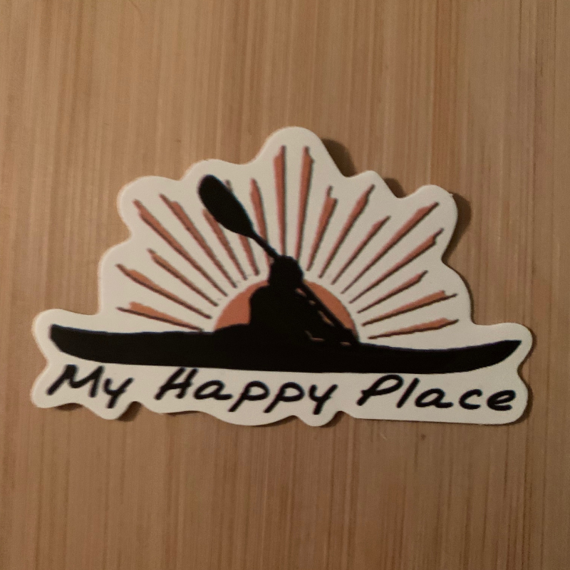 Kayaking Sticker Set 10 - I'd Rather be Kayaking