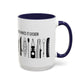 Kayaking Coffee Mug — Mornings Are Rough But Kayaking Makes It Easier | 11oz & 15oz Many Colors