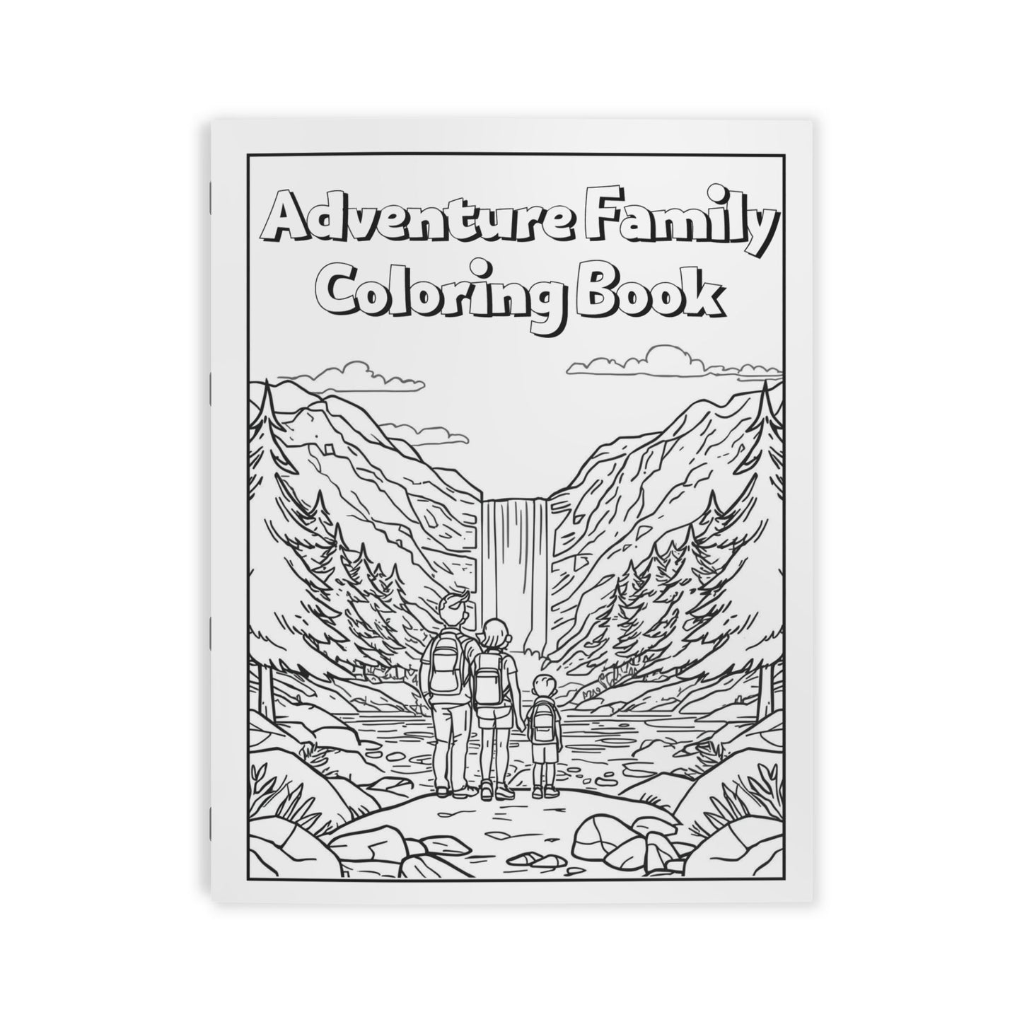 Adventure Family Coloring Book