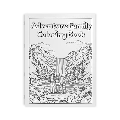 Adventure Family Coloring Book