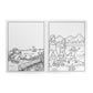 Hiking and Camping Family Coloring Book