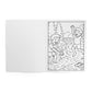 Hiking and Camping Family Coloring Book