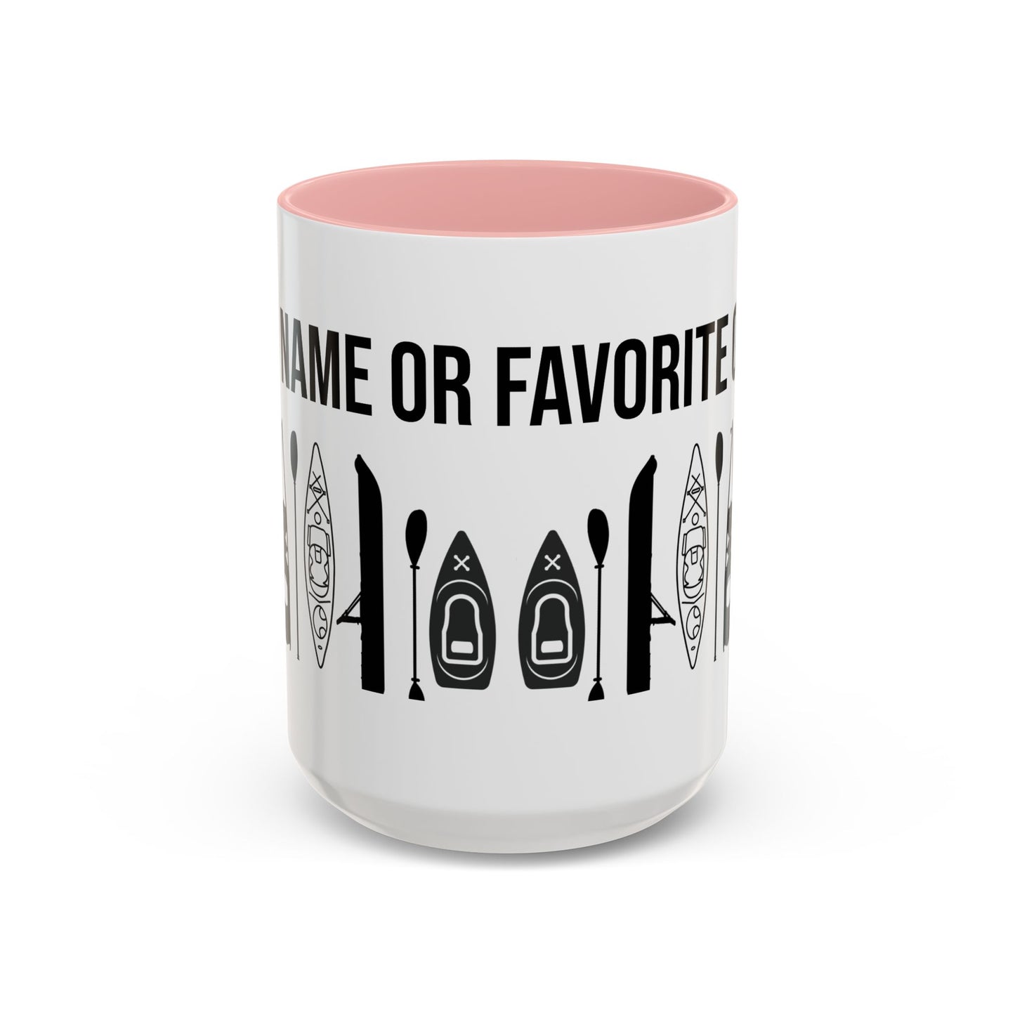 Personalized Kayaking Mug — Custom Name | 11oz or 15oz Many Colors