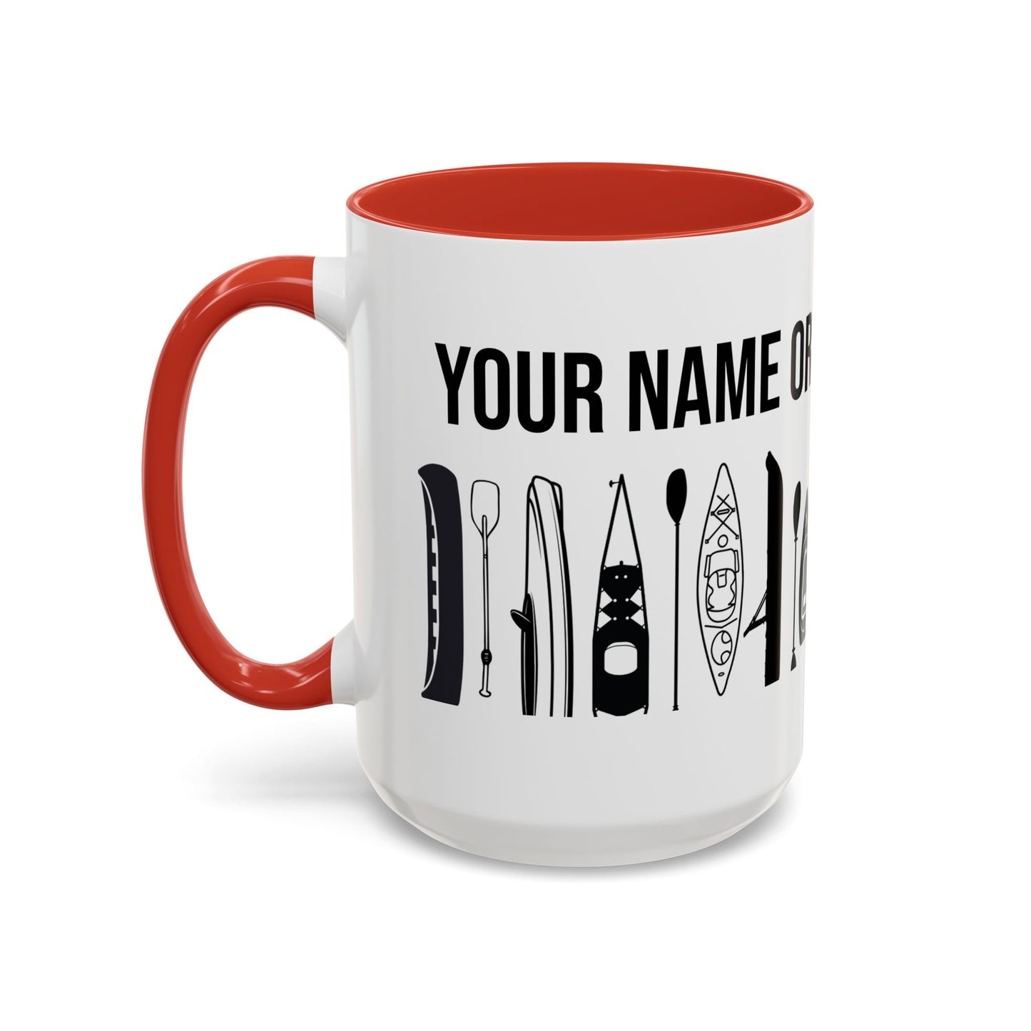 Personalized Kayaking Mug — Custom Name | 11oz or 15oz Many Colors