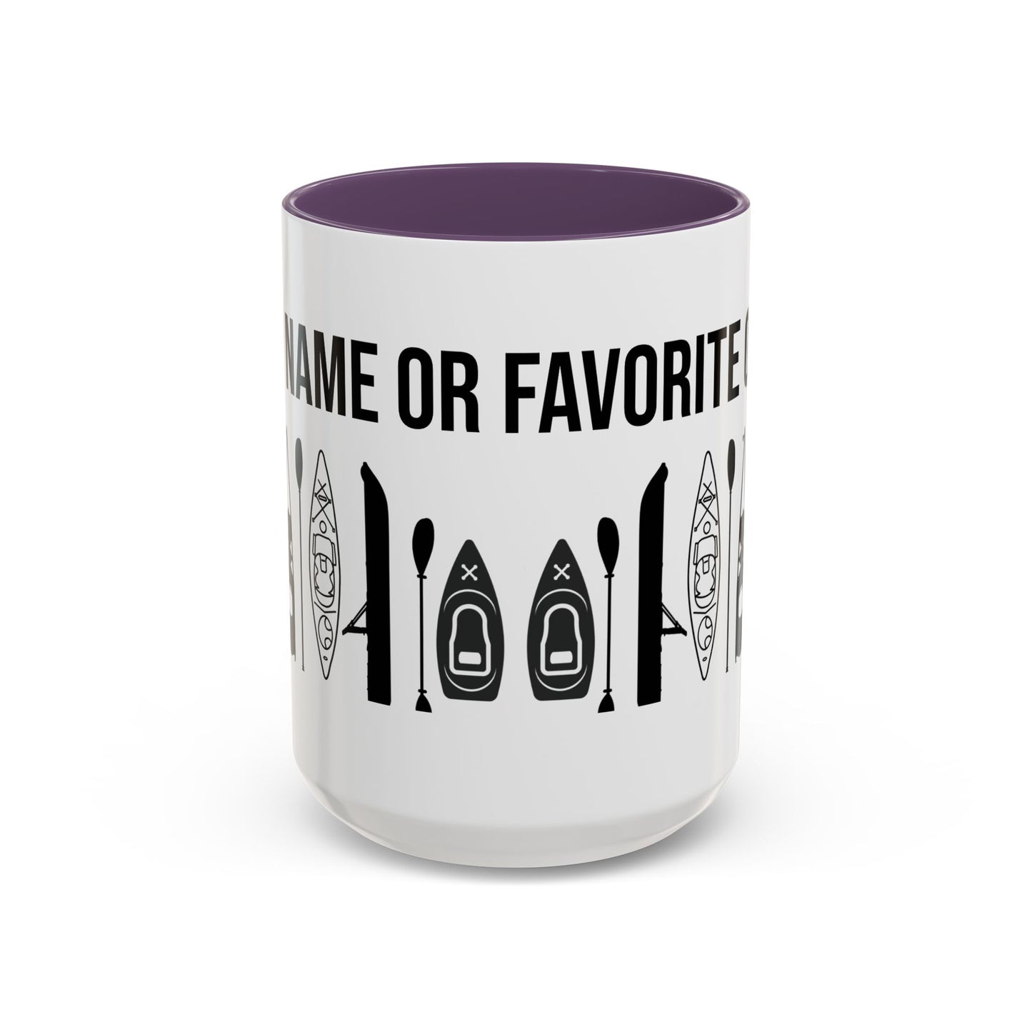 Personalized Kayaking Mug — Custom Name | 11oz or 15oz Many Colors