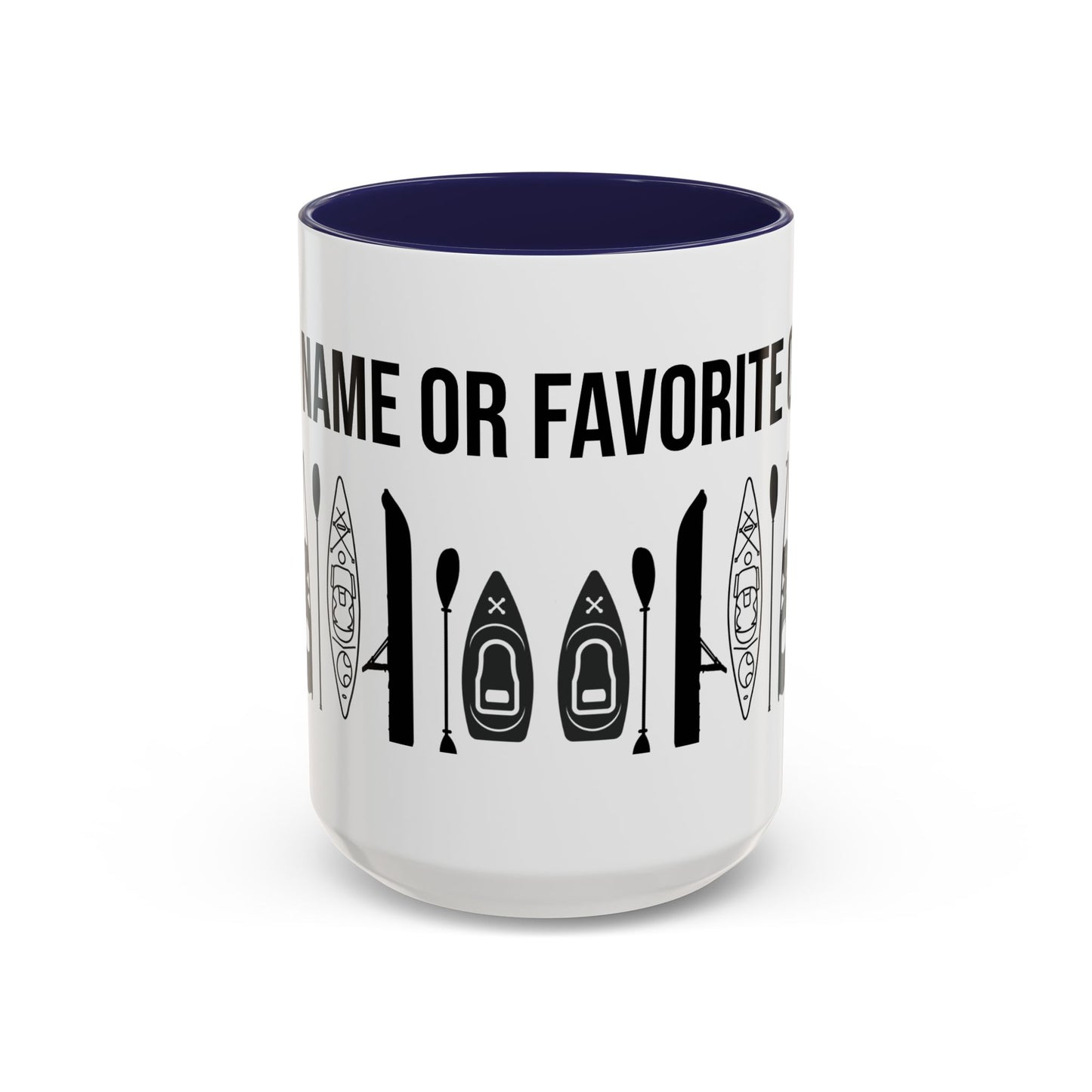 Personalized Kayaking Mug — Custom Name | 11oz or 15oz Many Colors
