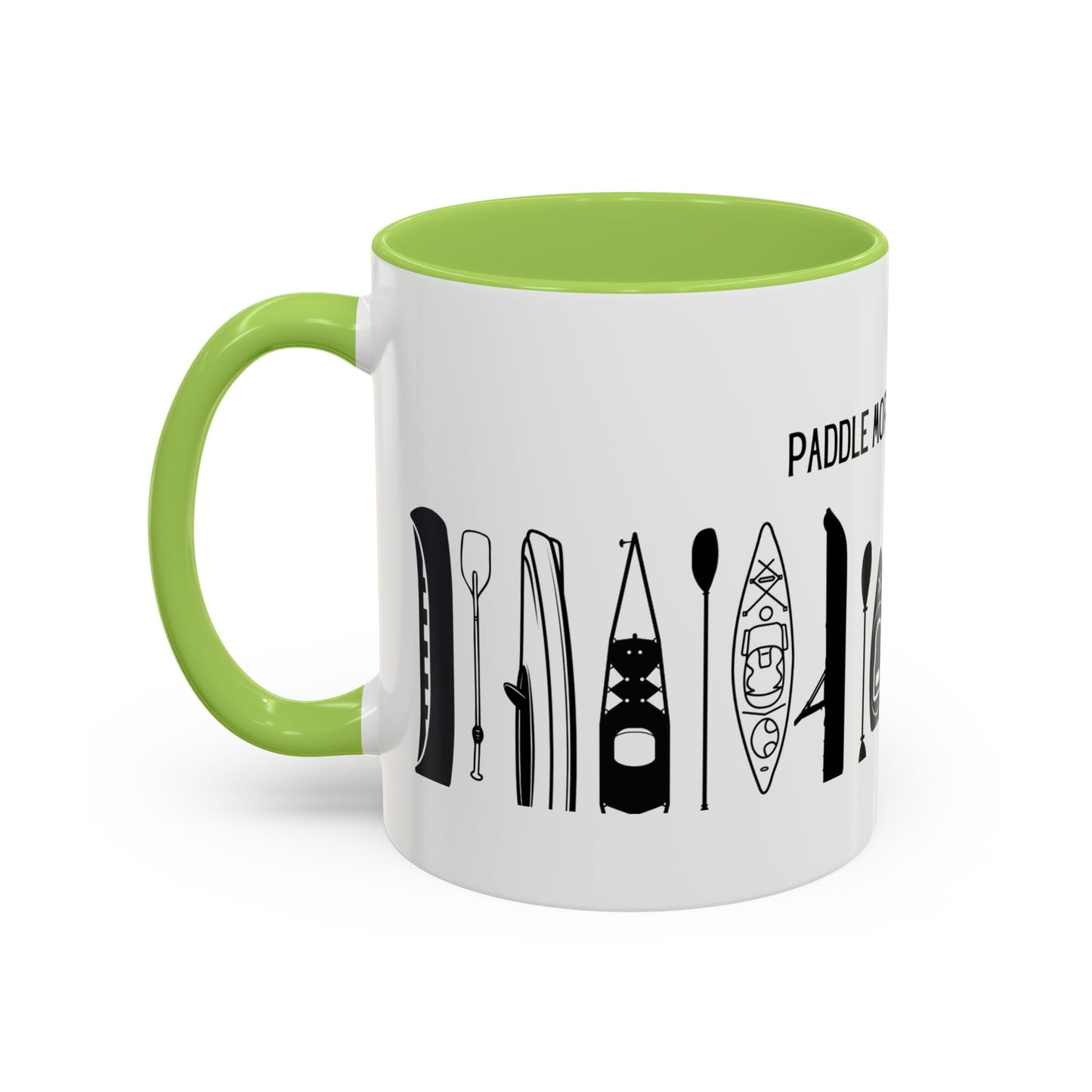 Kayaking Coffee Mug — Paddle More Worry Less | 11oz & 15oz Many Colors