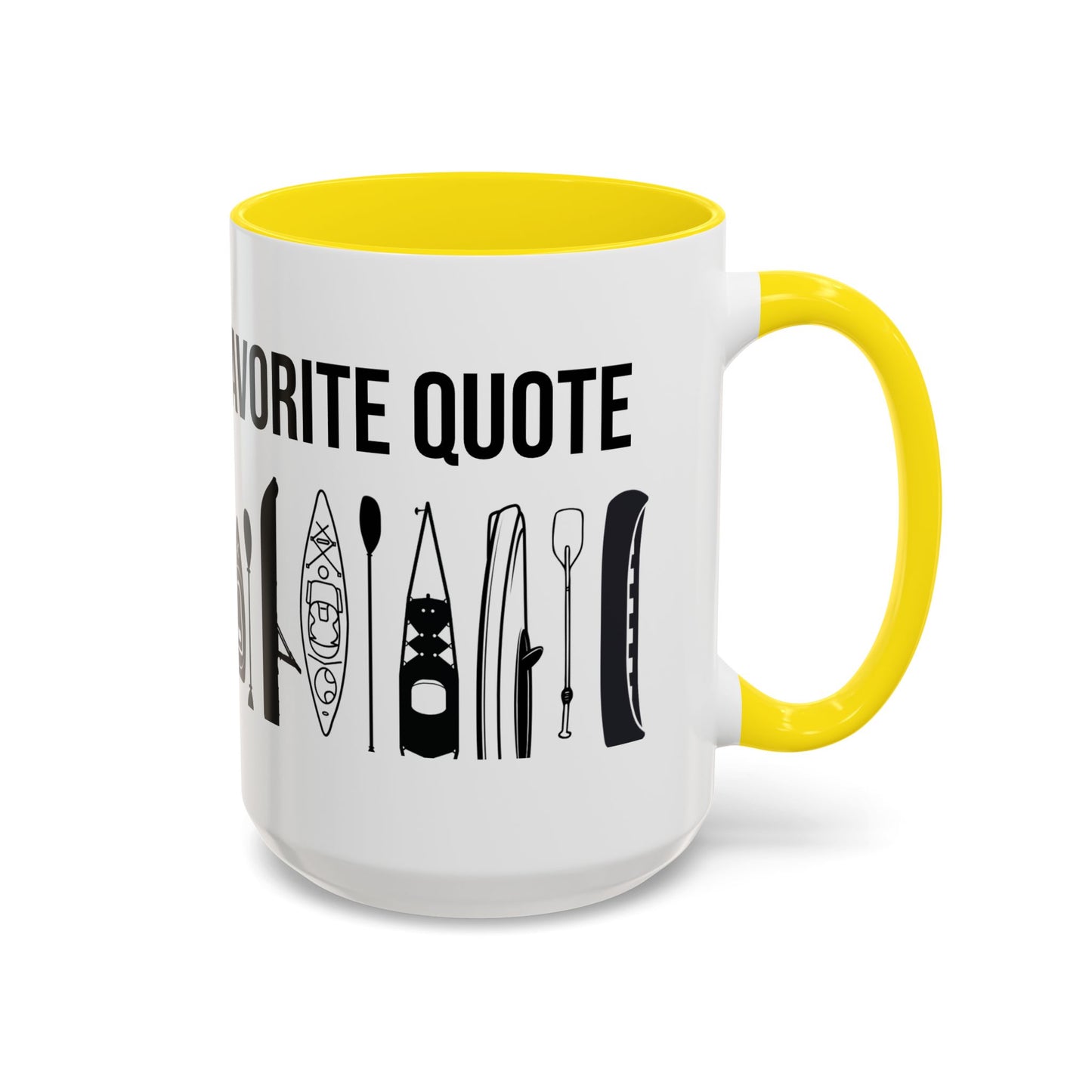 Personalized Kayaking Mug — Custom Name | 11oz or 15oz Many Colors