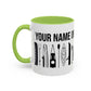 Personalized Kayaking Mug — Custom Name | 11oz or 15oz Many Colors