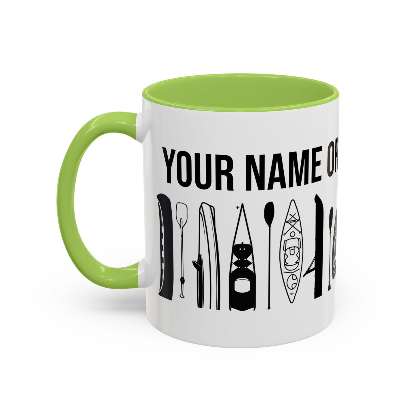 Personalized Kayaking Mug — Custom Name | 11oz or 15oz Many Colors