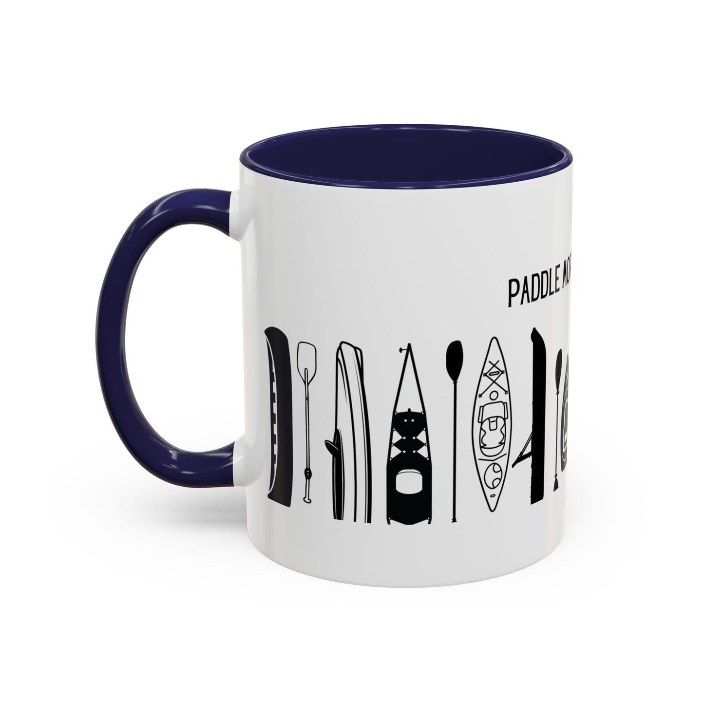 Kayaking Coffee Mug — Paddle More Worry Less | 11oz & 15oz Many Colors
