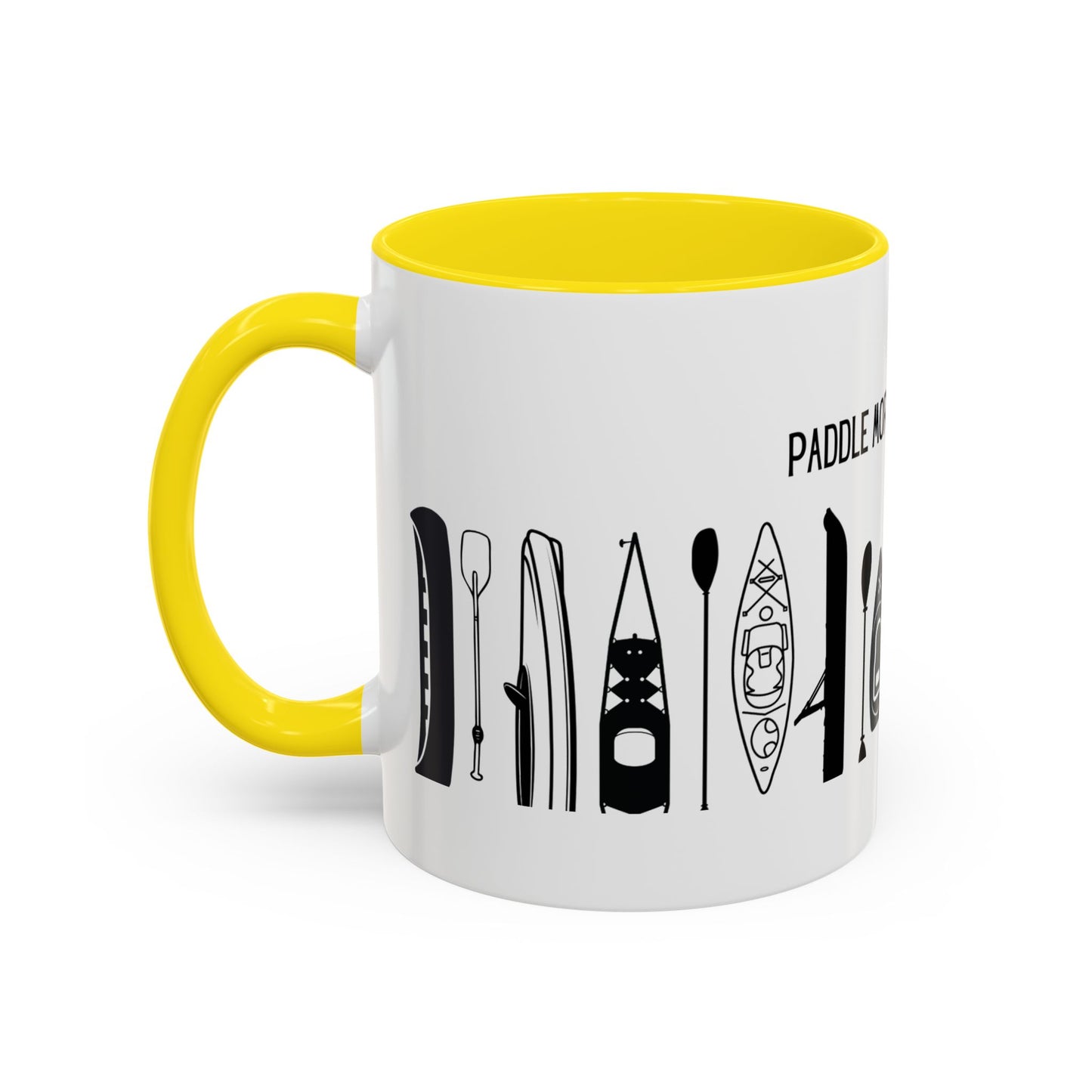 Kayaking Coffee Mug — Paddle More Worry Less | 11oz & 15oz Many Colors