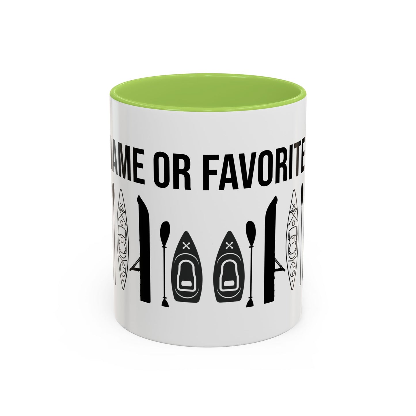 Personalized Kayaking Mug — Custom Name | 11oz or 15oz Many Colors