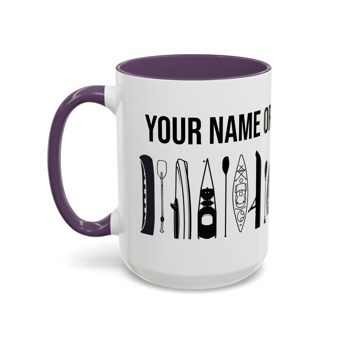 Personalized Kayaking Mug — Custom Name | 11oz or 15oz Many Colors