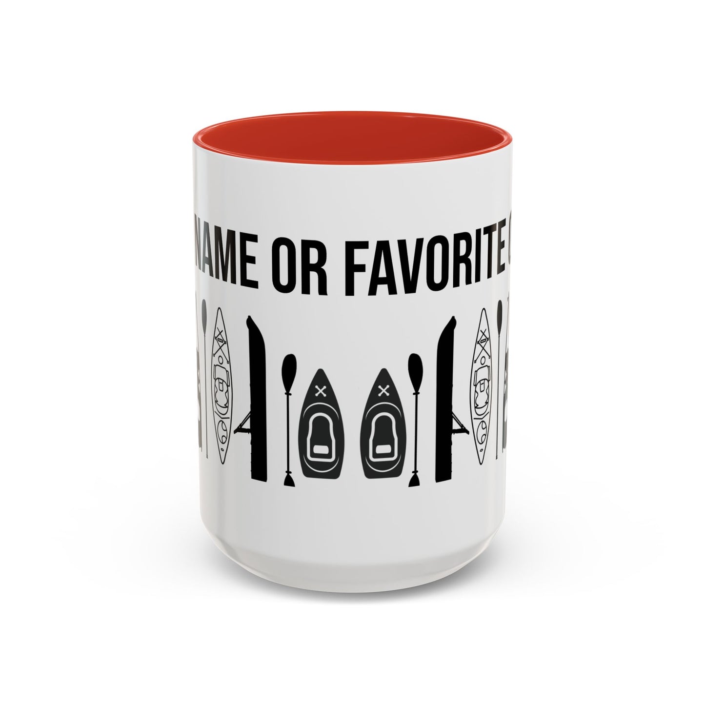 Personalized Kayaking Mug — Custom Name | 11oz or 15oz Many Colors