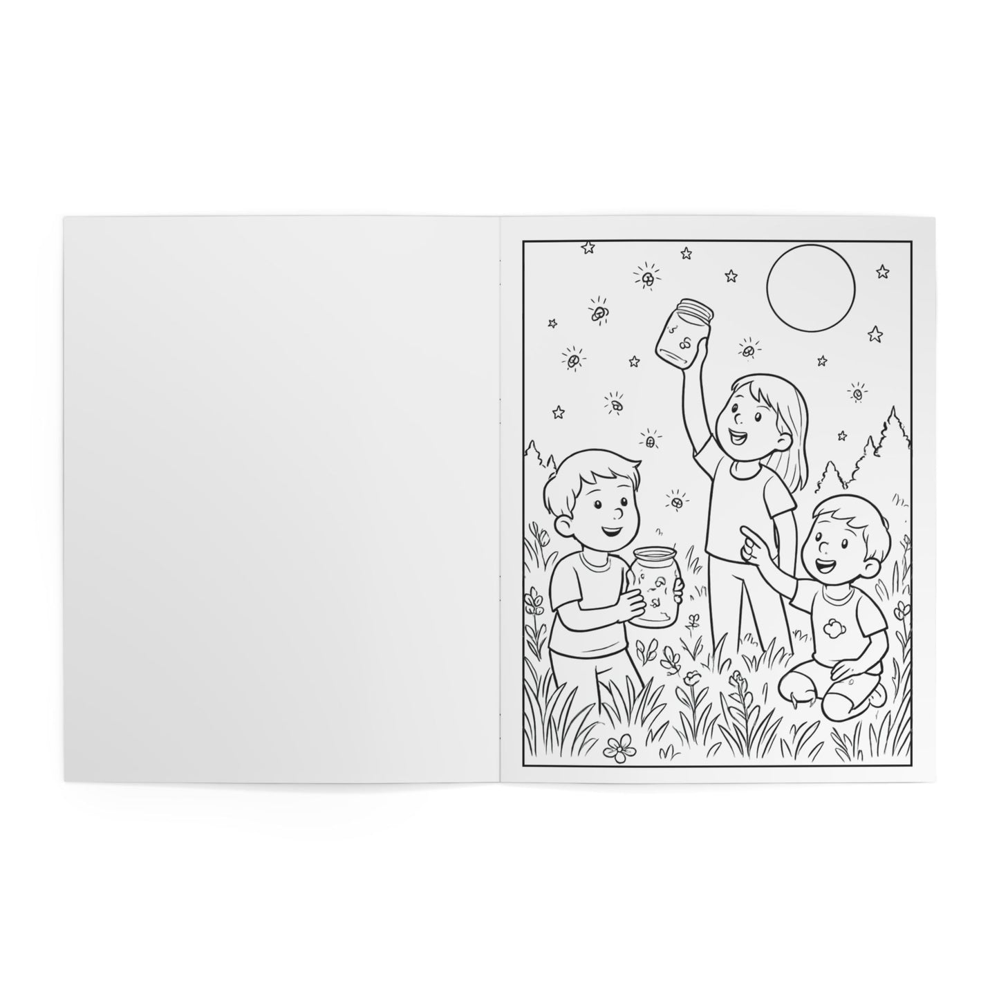 Adventure Family Coloring Book