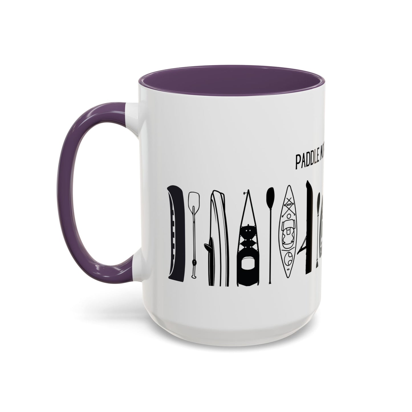 Kayaking Coffee Mug — Paddle More Worry Less | 11oz & 15oz Many Colors