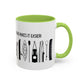 Kayaking Coffee Mug — Mornings Are Rough But Kayaking Makes It Easier | 11oz & 15oz Many Colors