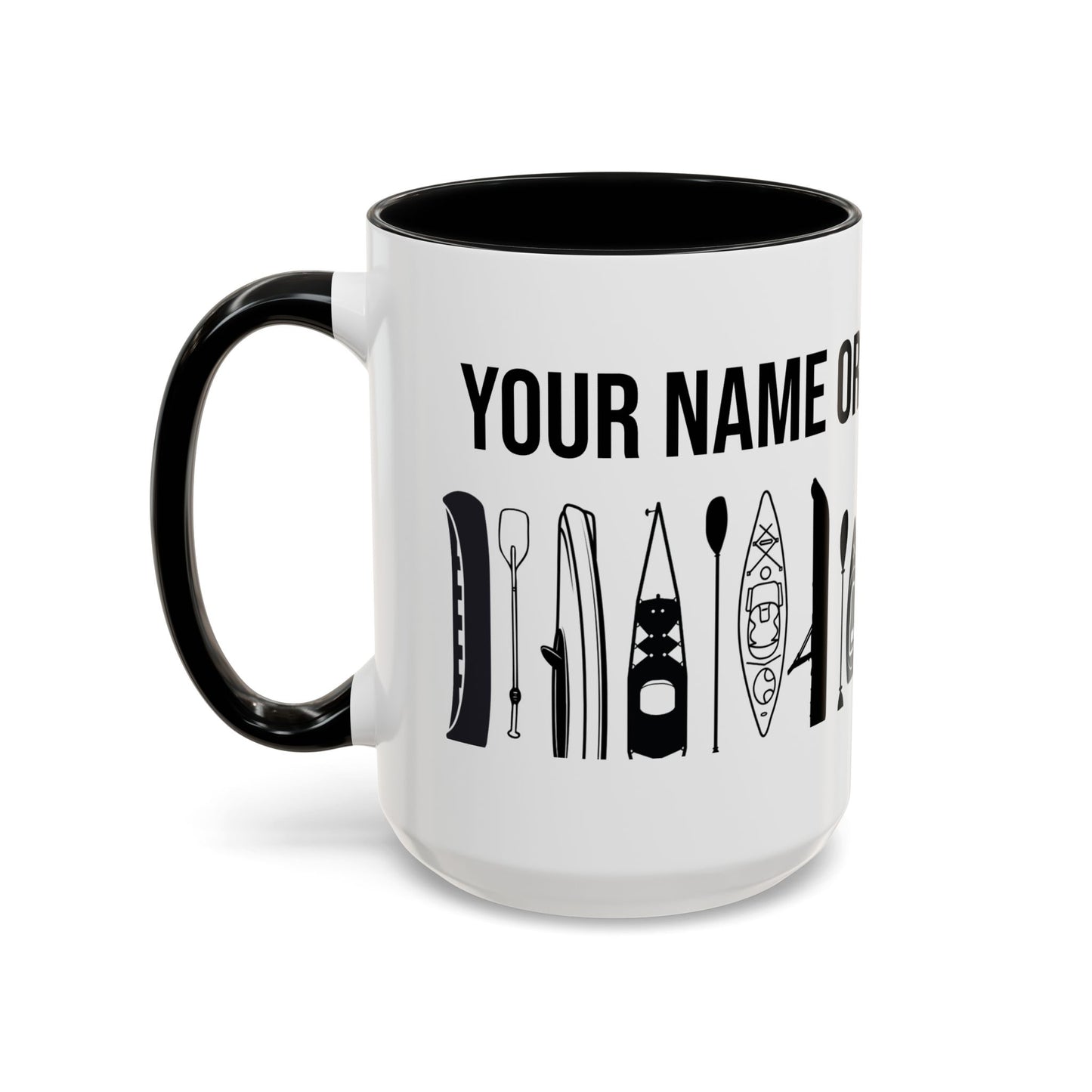 Personalized Kayaking Mug — Custom Name | 11oz or 15oz Many Colors