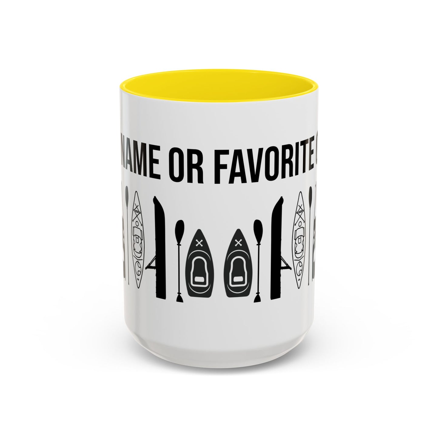Personalized Kayaking Mug — Custom Name | 11oz or 15oz Many Colors