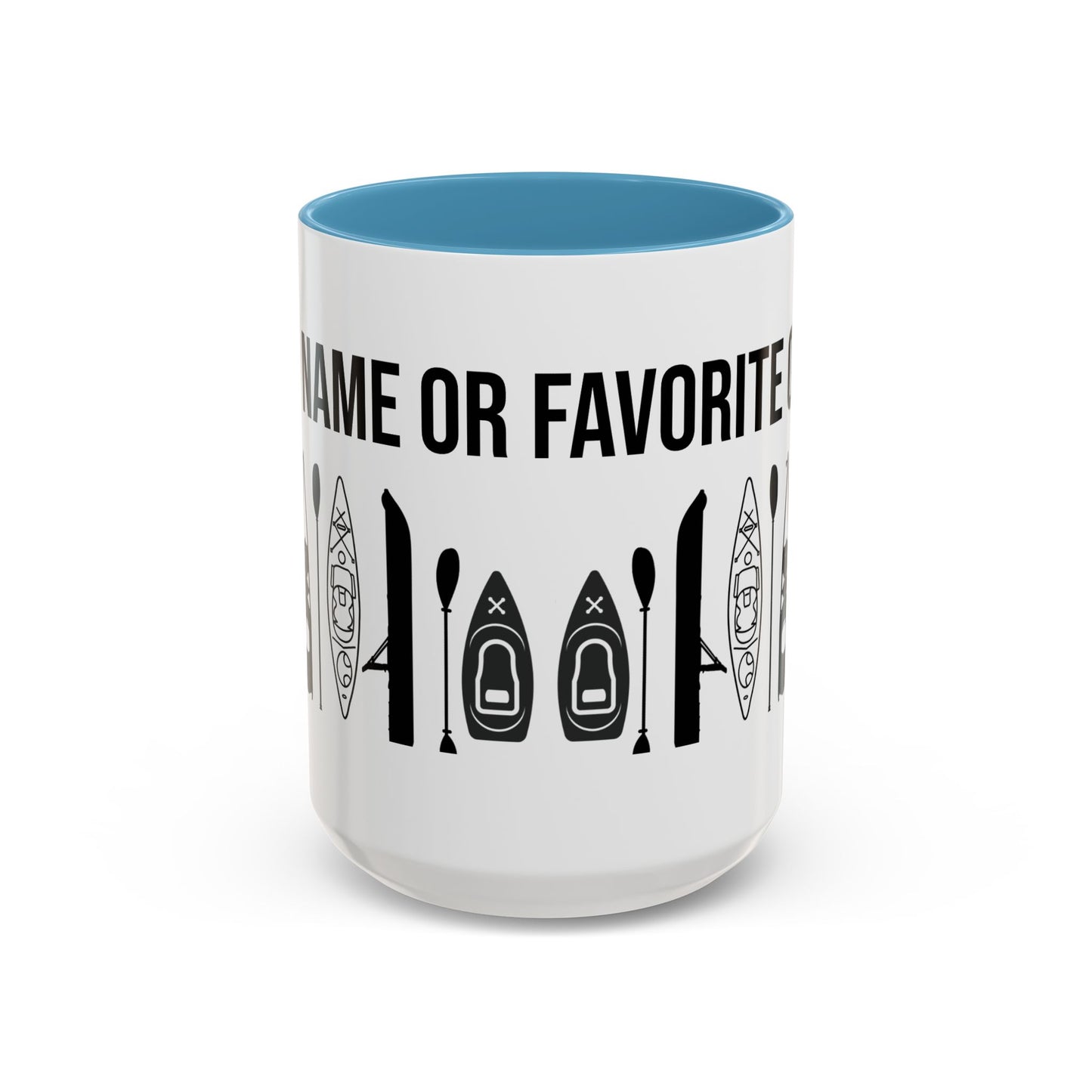 Personalized Kayaking Mug — Custom Name | 11oz or 15oz Many Colors