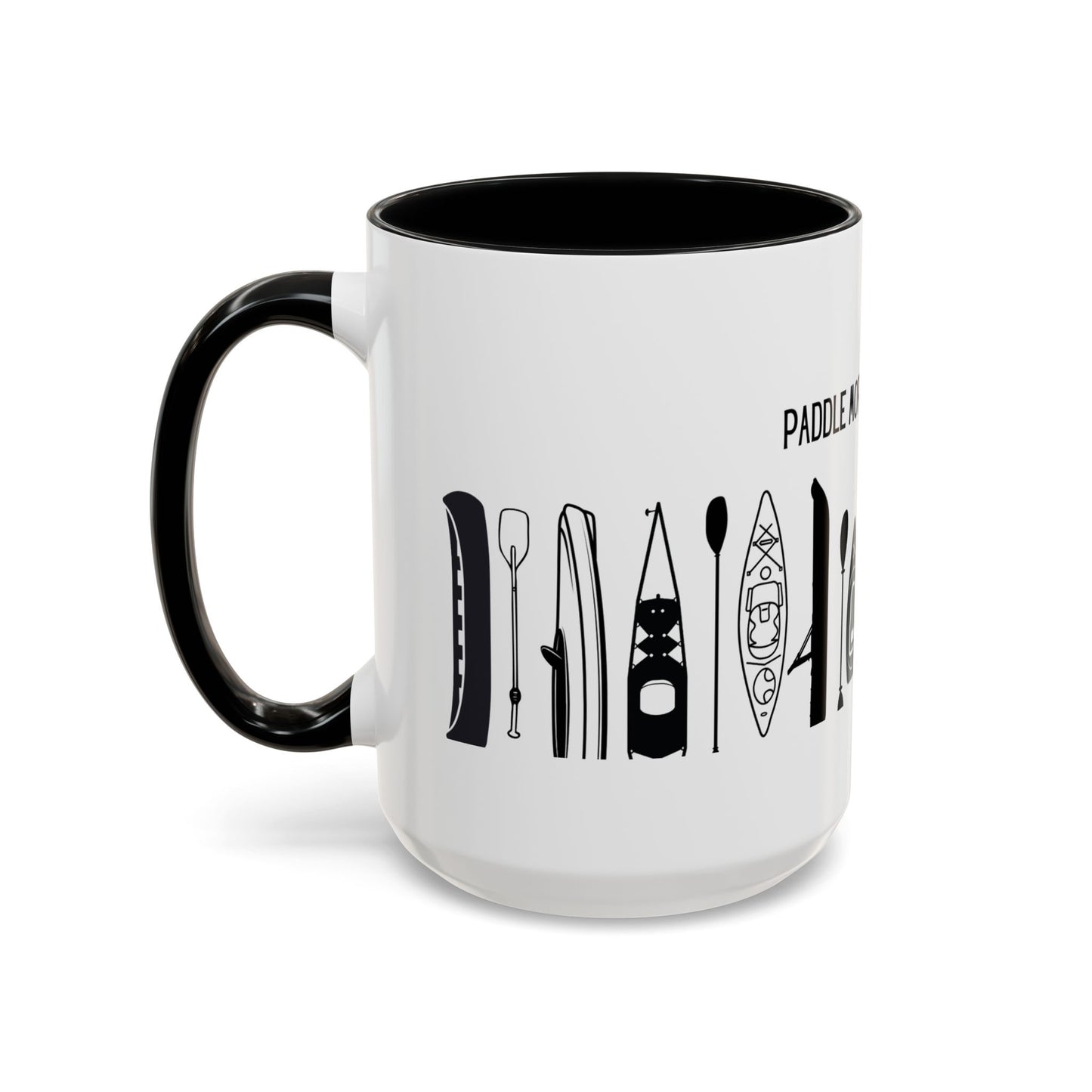Kayaking Coffee Mug — Paddle More Worry Less | 11oz & 15oz Many Colors