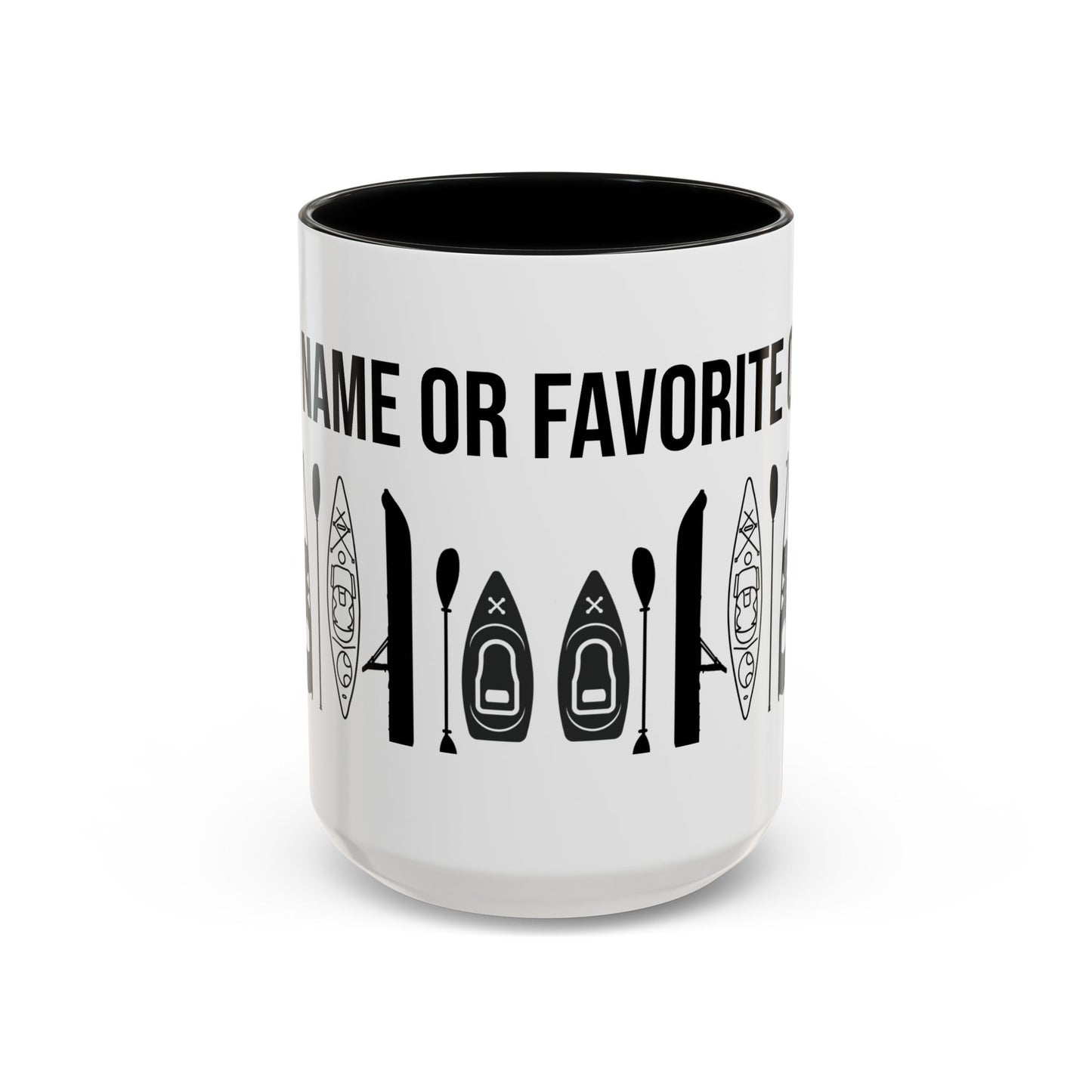 Personalized Kayaking Mug — Custom Name | 11oz or 15oz Many Colors