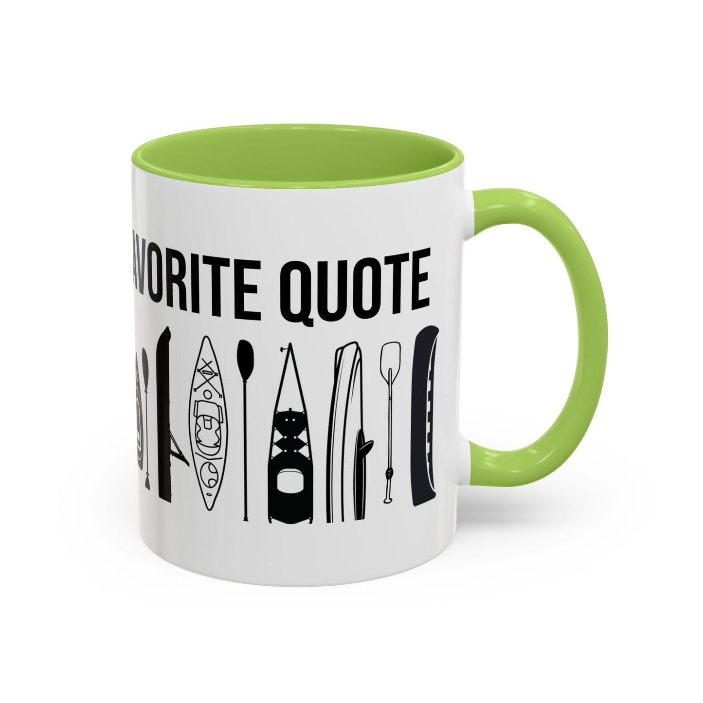 Personalized Kayaking Mug — Custom Name | 11oz or 15oz Many Colors