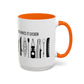 Kayaking Coffee Mug — Mornings Are Rough But Kayaking Makes It Easier | 11oz & 15oz Many Colors