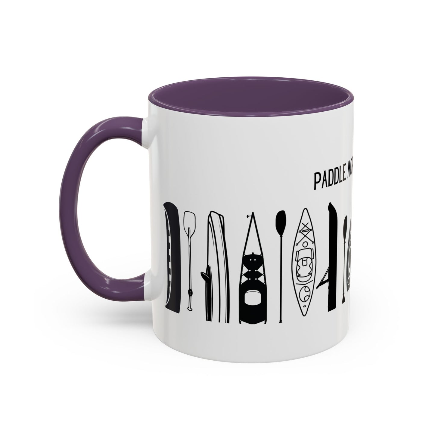 Kayaking Coffee Mug — Paddle More Worry Less | 11oz & 15oz Many Colors