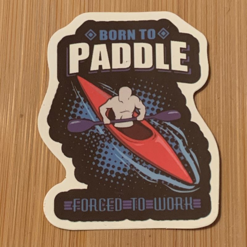 Kayaking Sticker Set 5 - Kayak Mode – Swag for Adventure