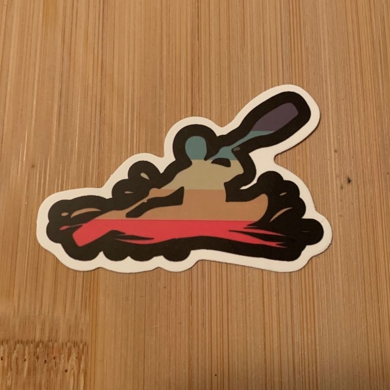 Kayaking Sticker Set 8 - Love Kayak – Swag for Adventure
