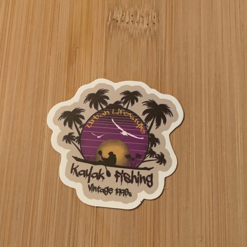 Kayaking Sticker Set 2 - Kayak Fishing – Swag for Adventure
